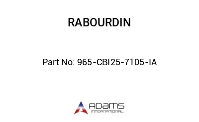 965-CBI25-7105-IA