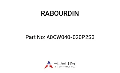 A0CW040-020P2S3