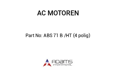 ABS 71 B /HT (4 polig)